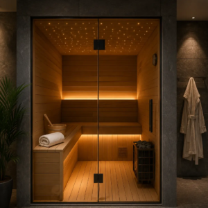 Custom-Built Luxury Sauna